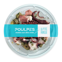 Poulpes marinées aux olives vertes - La Petite Fabrique