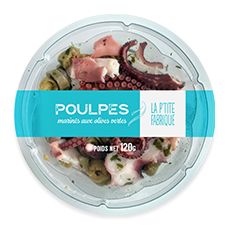 Poulpes marinées aux olives vertes - La Petite Fabrique Poulpes marinées aux olives vertes - La Petite Fabrique