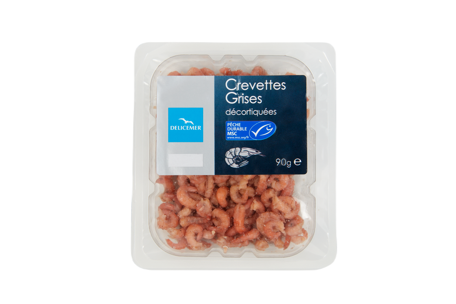 3760036820818 Dmer 90g crevettes grises décortiquées